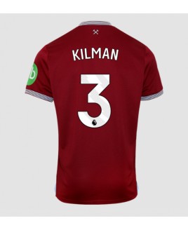 Günstige West Ham United Max Kilman #3 Heimtrikot 2025-26 Kurzarm